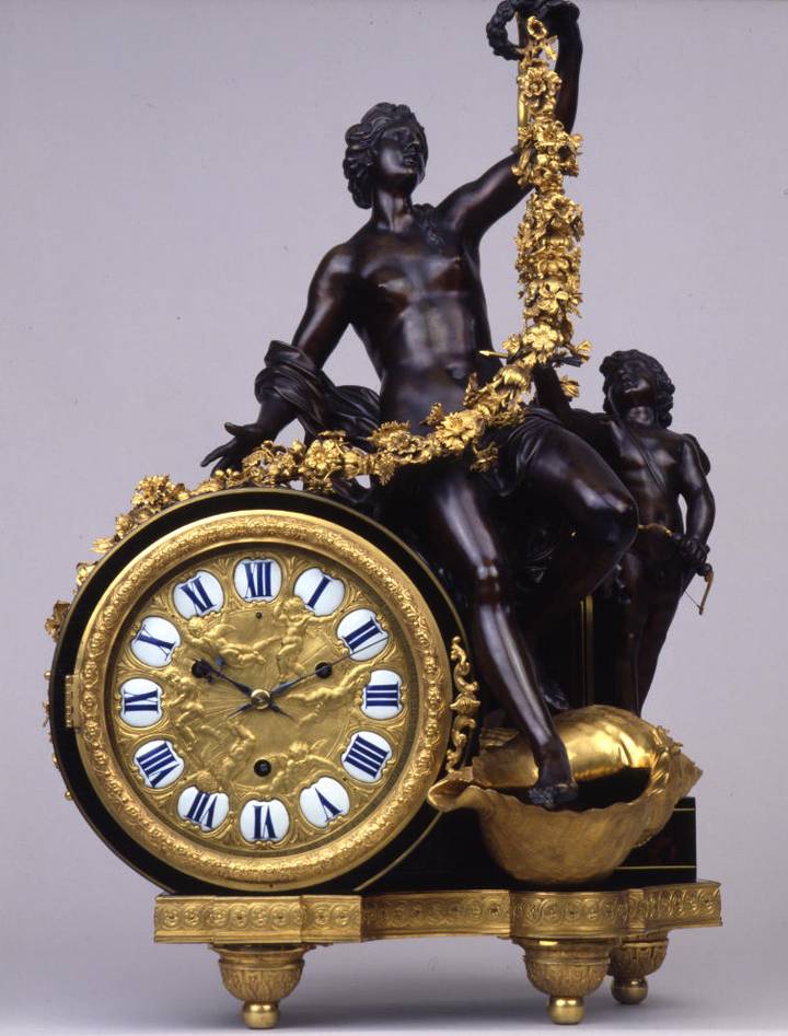 Clock, attributed to André-Charles Boulle, about 1700–25. Waddesdon Manor (2366). © Waddesdon Manor.