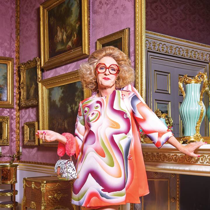 Grayson Perry (c) Richard Ansett, shot exclusively for the Wallace Collection, London