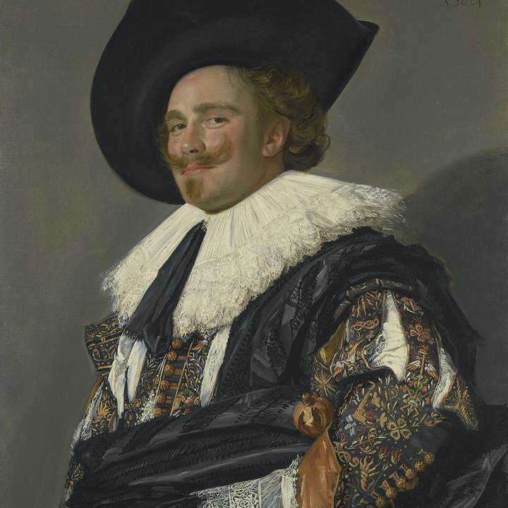 Seventeenth-century, three-quarter length portrait of a young man