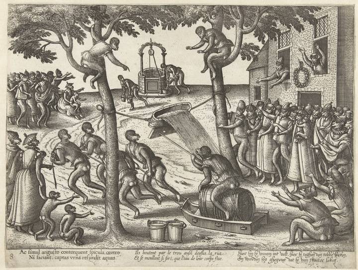 Tobbespel, Pieter van der Borcht IV, undated. Rijksmuseum (RP-P-1989-214). CC0 1.0.