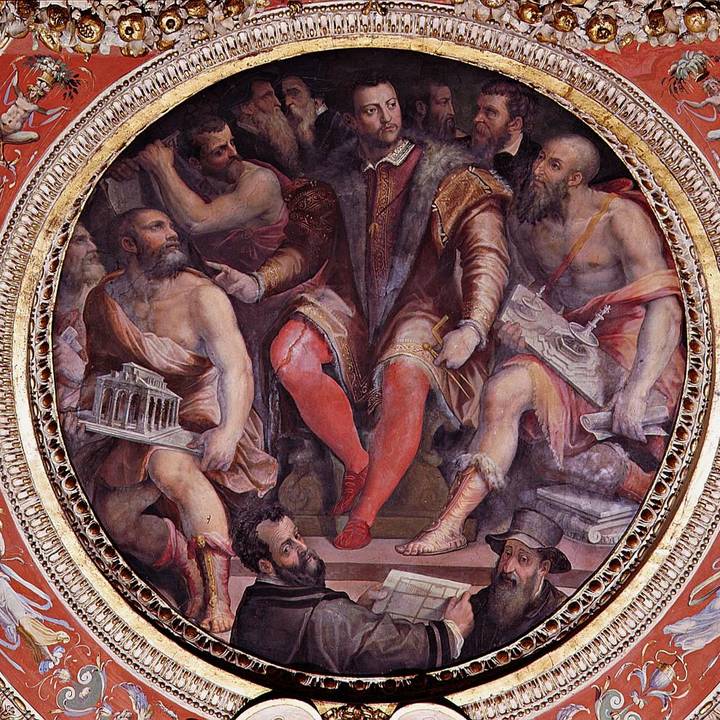 woman and group in theatre