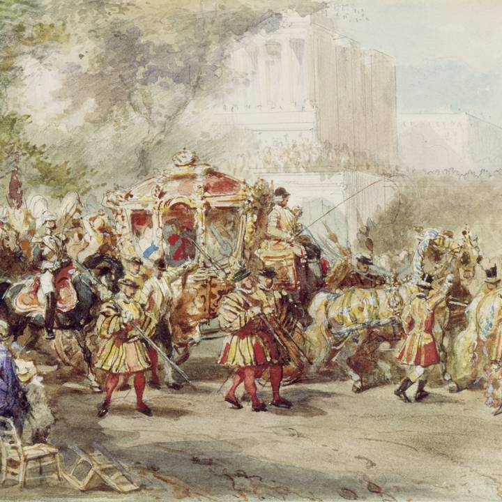 woman and group in theatre