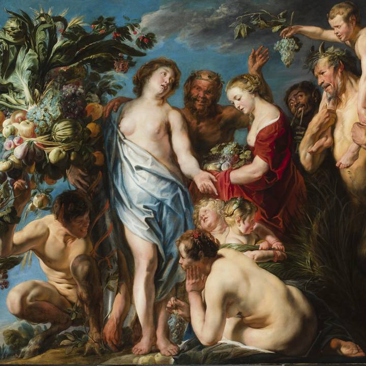 woman and group in theatre